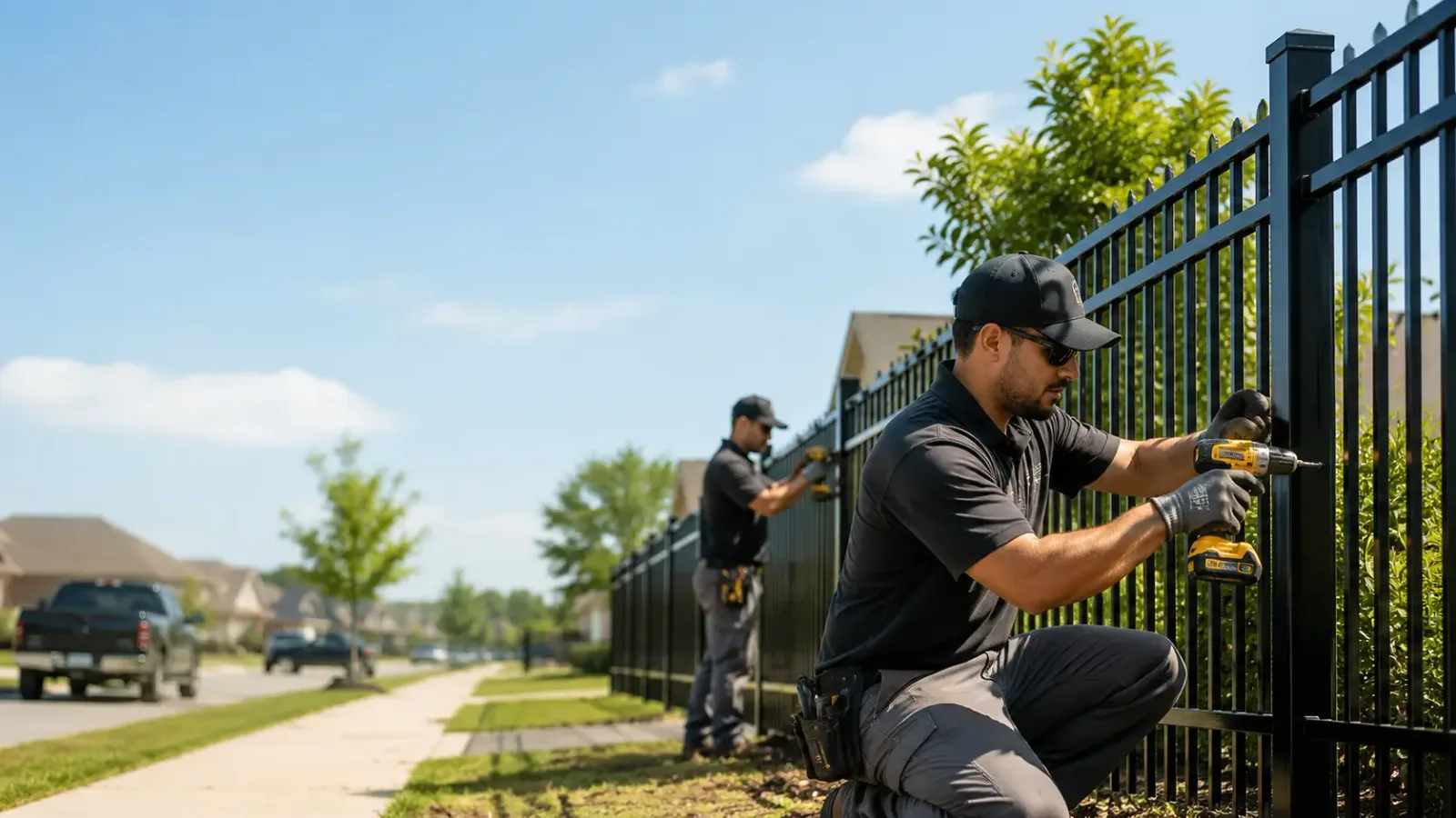 Metal Fence Installation in Vincent, AL